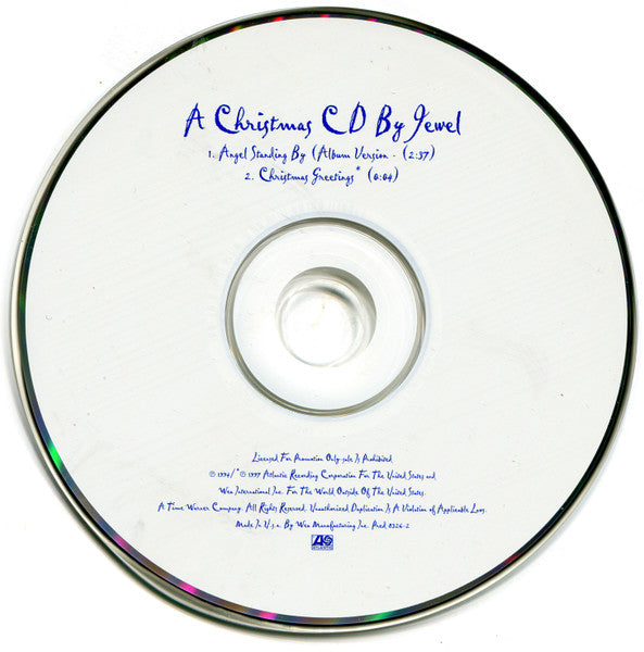 Jewel : A Christmas CD By Jewel (CD, Promo)