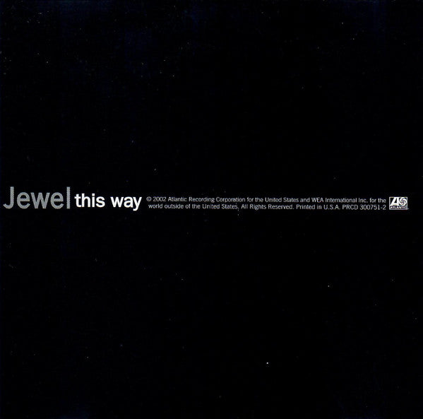 Jewel : This Way (CD, Single, Promo)