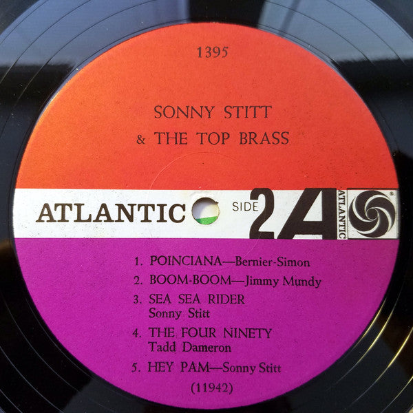 Sonny Stitt : Sonny Stitt & The Top Brass (LP, Album, Mono)
