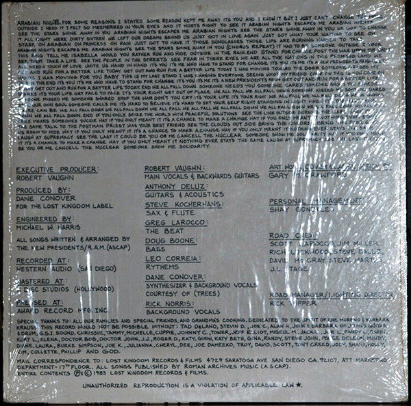 The New Presidents : Stand For Change (12", EP)
