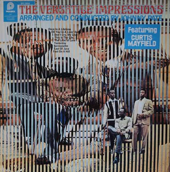 The Impressions : The Versatile Impressions (LP, Album)