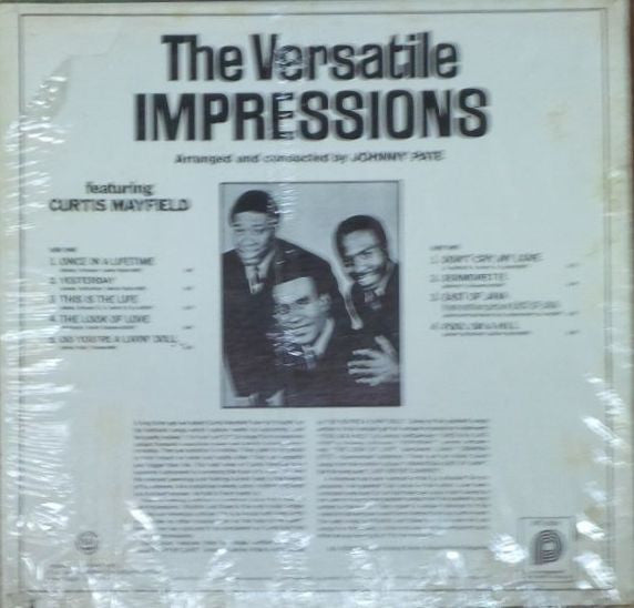 The Impressions : The Versatile Impressions (LP, Album)