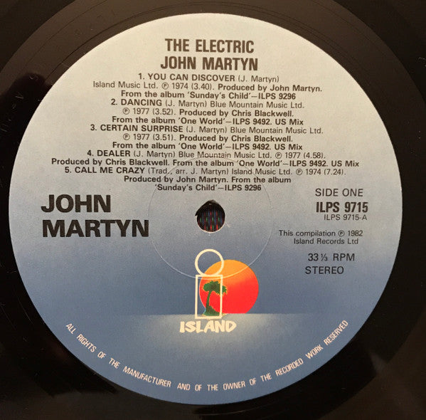 John Martyn : The Electric John Martyn (LP, Comp)