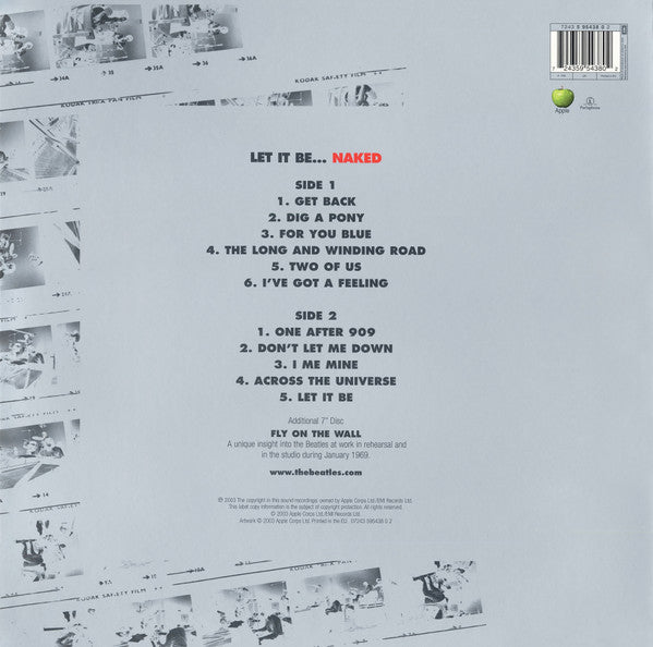 The Beatles : Let It Be... Naked (LP, Album, M/Print + 7", Mono, M/Print)