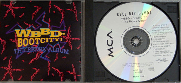 Bell Biv Devoe : WBBD - Bootcity! (The Remix Album) (CD, Album, Club, BMG)
