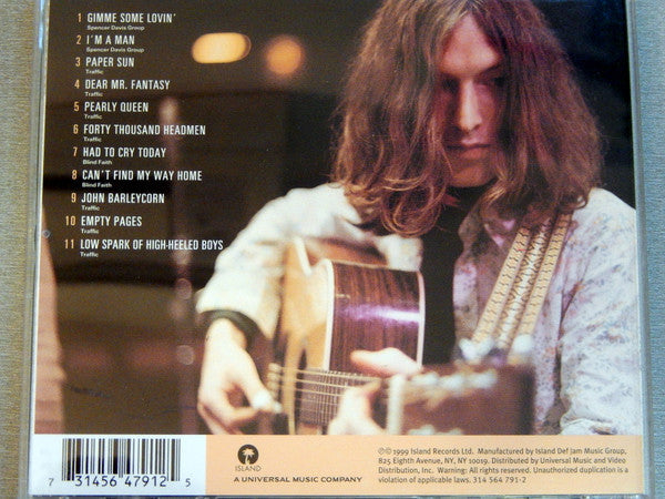 Steve Winwood : The Best Of Steve Winwood (CD, Comp)