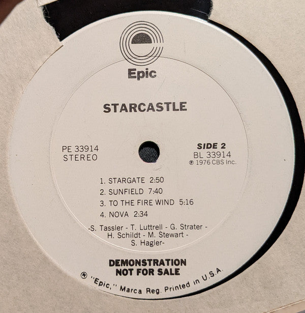 Starcastle : Starcastle (LP, Album, Promo)