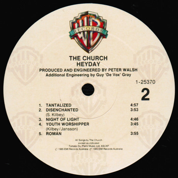 The Church : Heyday (LP, Album, All)