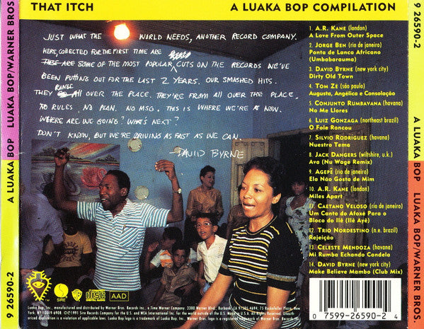 Various : To Scratch That Itch - A Luaka Bop Compilation (CD, Comp)