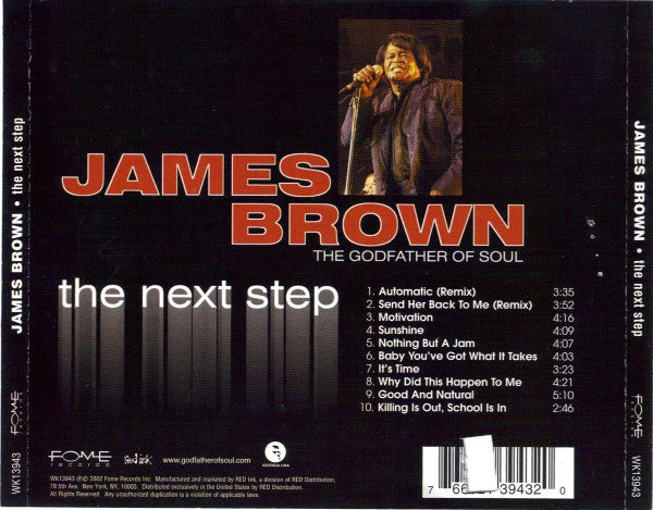 James Brown : The Next Step (CD, Album)