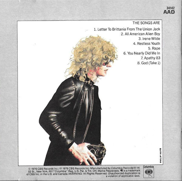Ian Hunter : All American Alien Boy (CD, Album, RE)