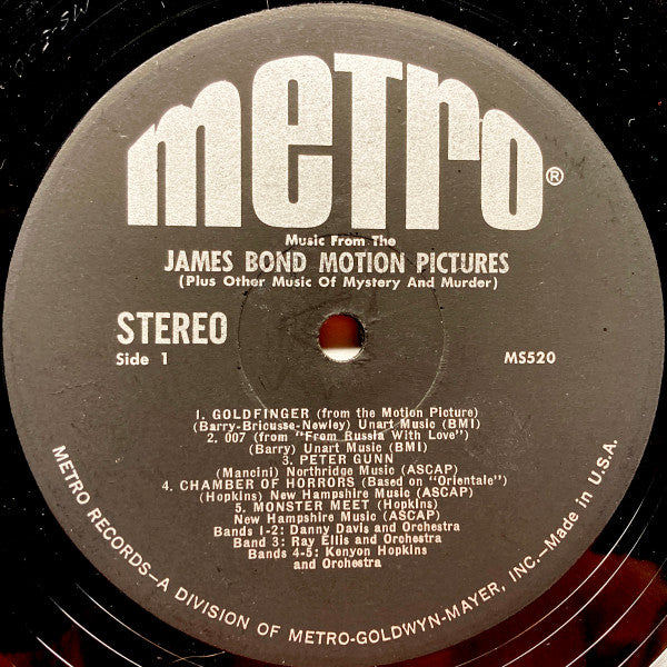 Various : Music Of Mystery, Mayhem And Murder (LP, Comp)