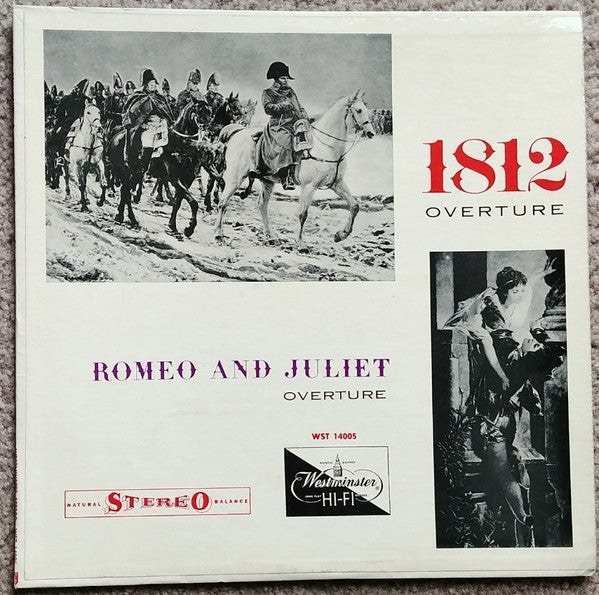 Tchaikovsky*, Vienna State Opera Orchestra* Conducted By Hermann Scherchen : 1812 Overture / Romeo And Juliet Overture (LP, Album)