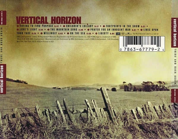 Vertical Horizon : There And Back Again (CD, Album)