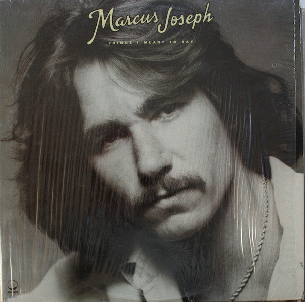 Marcus Joseph : Things I Meant To Say (LP, Album)