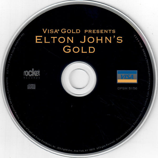 Elton John : Elton John's Gold (CD, Comp, Ltd)