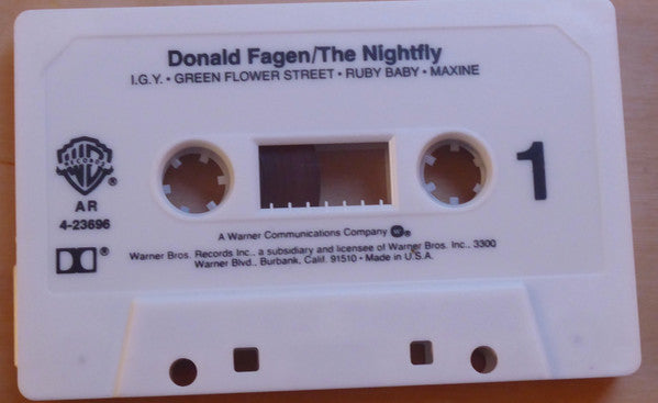 Donald Fagen : The Nightfly (Cass, Album, AR)