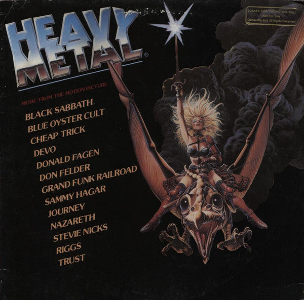 Various : Heavy Metal - Music From The Motion Picture (2xLP, Comp, Promo)