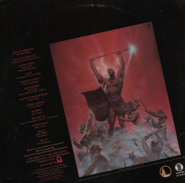 Various : Heavy Metal - Music From The Motion Picture (2xLP, Comp, Promo)