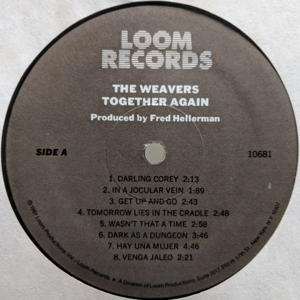 The Weavers : Together Again (LP, Album)