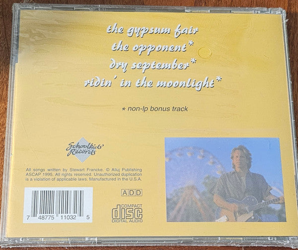 Stewart Francke : The Gypsum Fair (CD, Maxi)