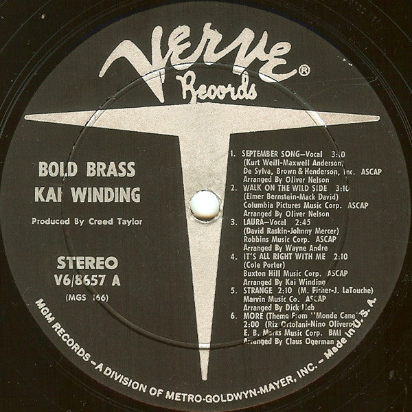 Kai Winding : More Brass (LP, Album)