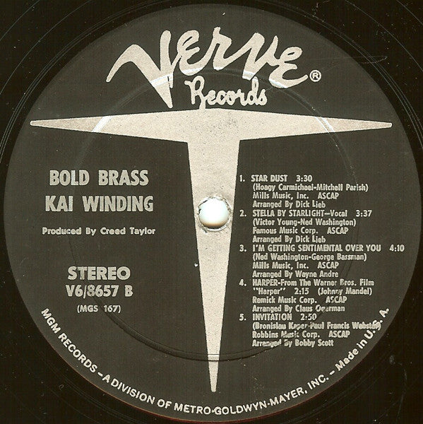 Kai Winding : More Brass (LP, Album)