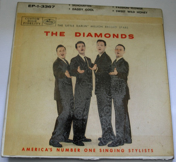 The Diamonds : Silhouettes (7", EP)