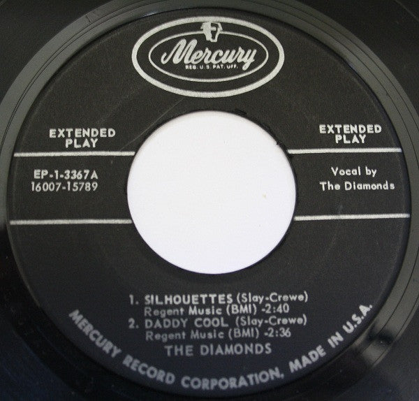 The Diamonds : Silhouettes (7", EP)