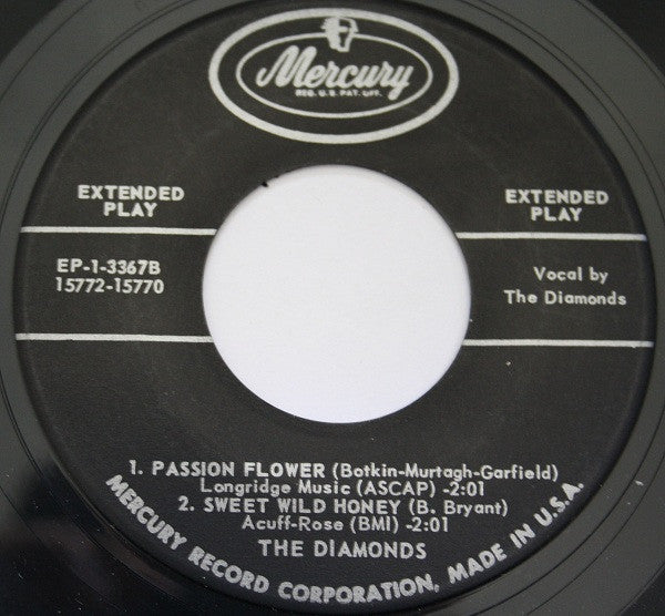 The Diamonds : Silhouettes (7", EP)