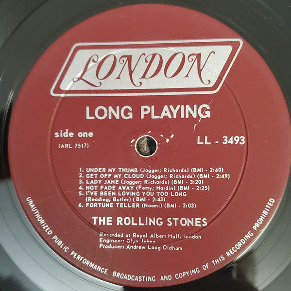 The Rolling Stones : Got Live If You Want It! (LP, Album, Mono, Mon)