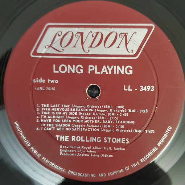 The Rolling Stones : Got Live If You Want It! (LP, Album, Mono, Mon)