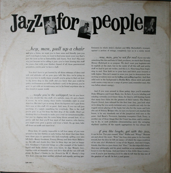 Various : Jazz For People Who Hate Jazz (LP, Comp)