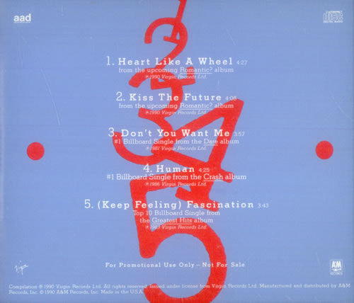The Human League : Dare To Be Romantic? (CD, Comp, Promo)
