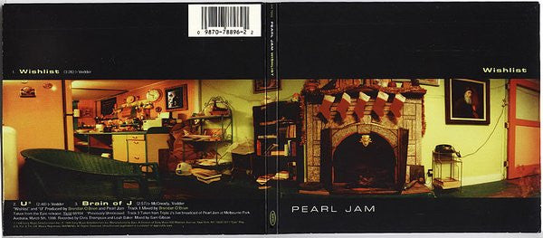 Pearl Jam : Wishlist (CD, Single, Dig)