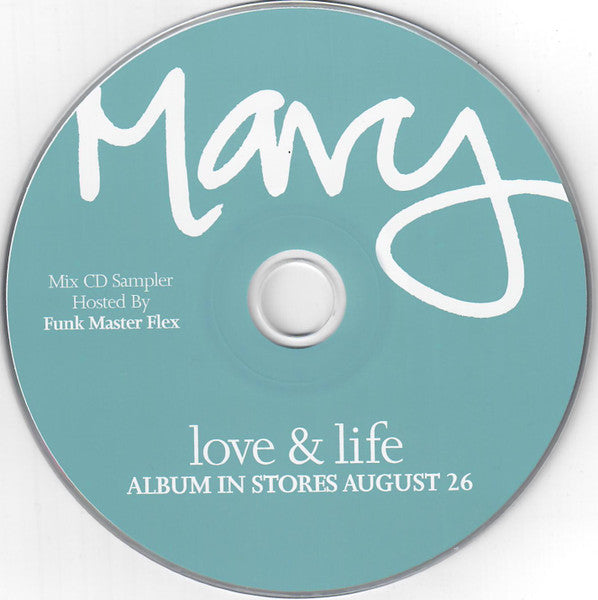 Mary J. Blige : Love & Life Mix CD Sampler (CD, Mixed, Promo, Smplr)
