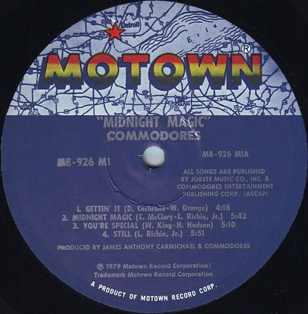 Commodores : Midnight Magic (LP, Album)