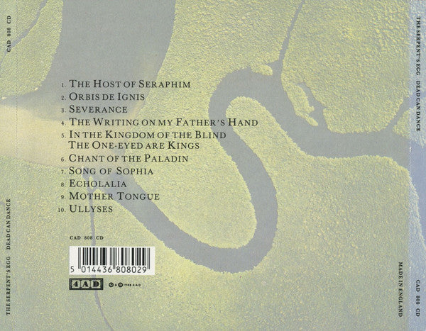 Dead Can Dance : The Serpent's Egg (CD, Album)