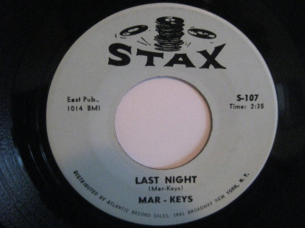Mar - Keys* : Last Night (7", Single, RE)