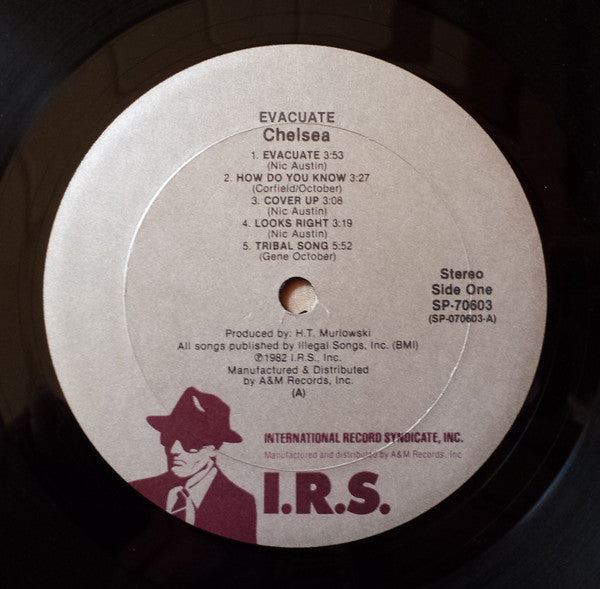 Chelsea (2) : Evacuate (LP, Album, Gol)