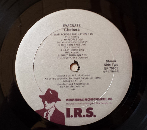 Chelsea (2) : Evacuate (LP, Album, Gol)