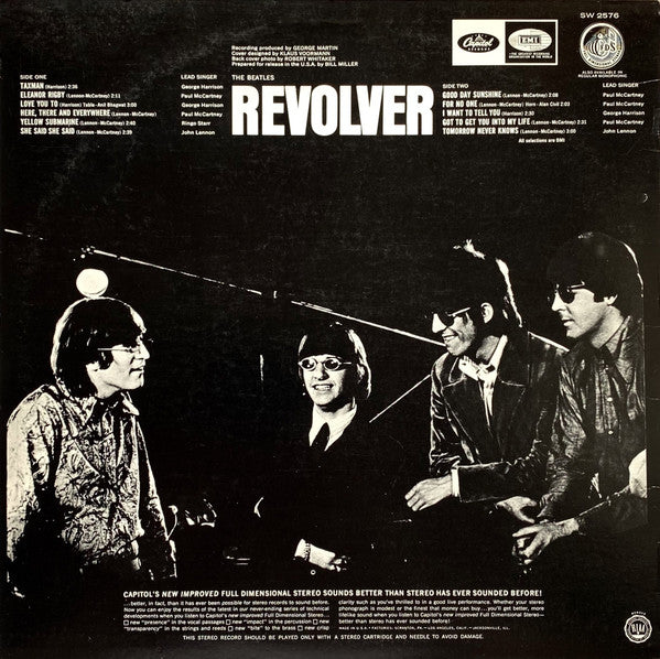 The Beatles : Revolver (LP, Album, RE)
