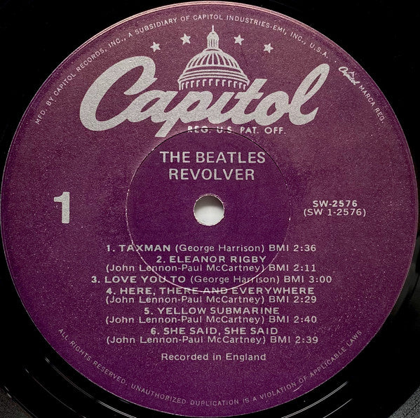 The Beatles : Revolver (LP, Album, RE)