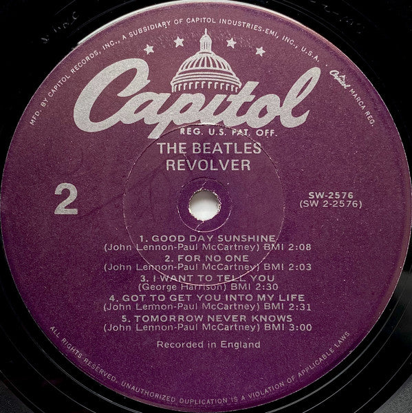 The Beatles : Revolver (LP, Album, RE)