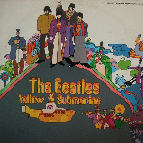 The Beatles : Yellow Submarine (LP, Album, RE, RP, Jac)