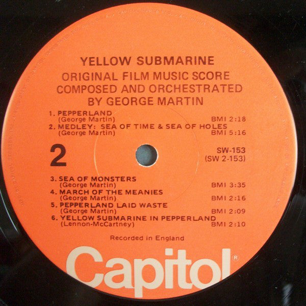 The Beatles : Yellow Submarine (LP, Album, RE, RP, Jac)