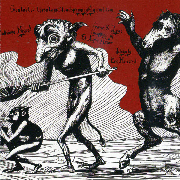 Satanic Bloodspraying : At The Mercy Of Satan (CD, Album)