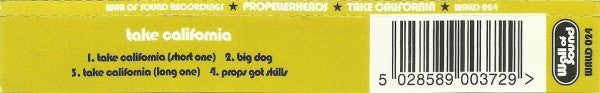 Propellerheads : Take California (CD, Single)