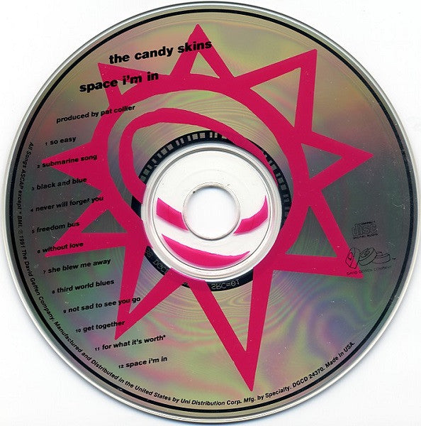 The Candyskins : Space I'm In (CD, Album)