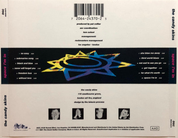 The Candyskins : Space I'm In (CD, Album)